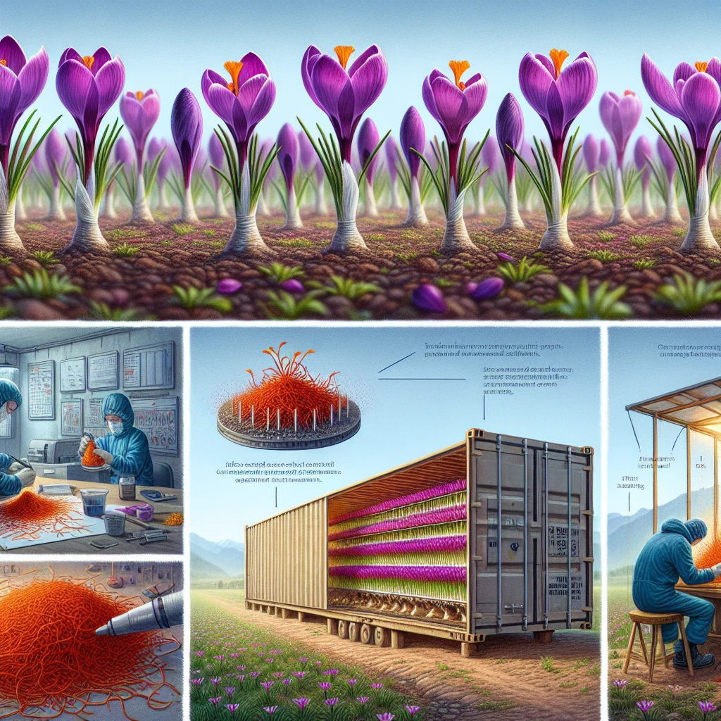 India's saffron production is declining due to climate change and urbanization, prompting scientists and farmers to seek innovative solutions.