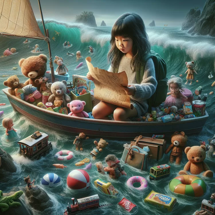 A little girl named Lily discovers the magical Island of Lost Toys and helps them find new owners.