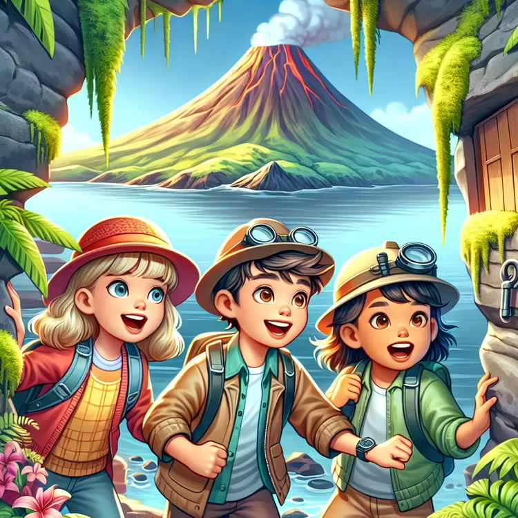 Emma, Jack, and Lily, the village's best detectives, discover a mysterious map leading to buried treasure.