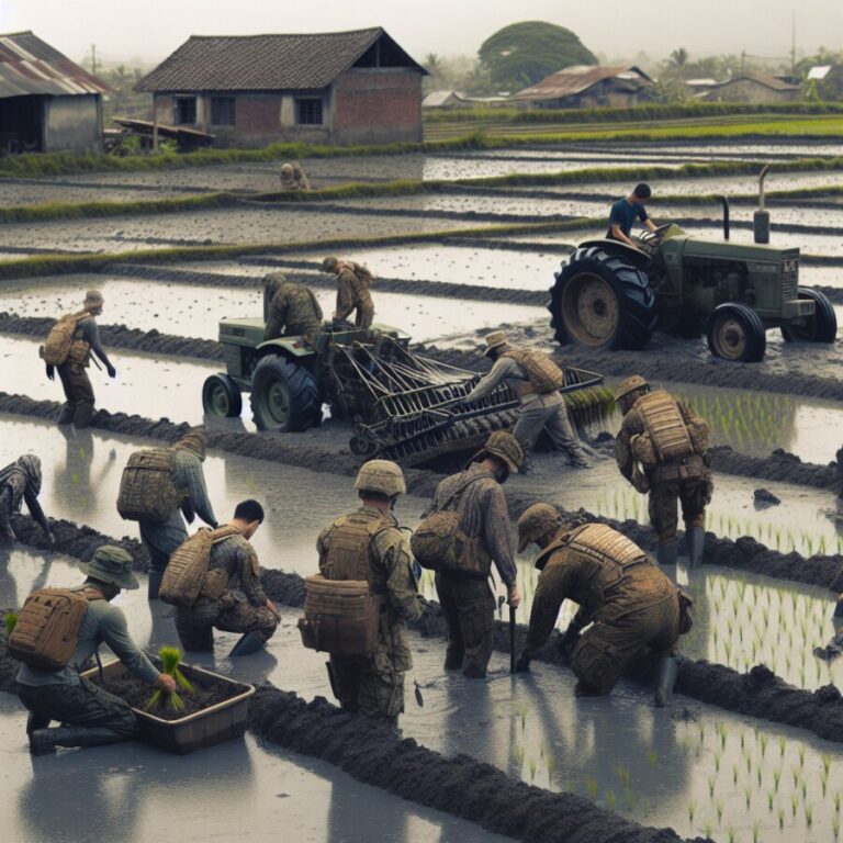 English Newsroom: Soldiers to Help Farmers Grow Rice in Indonesia