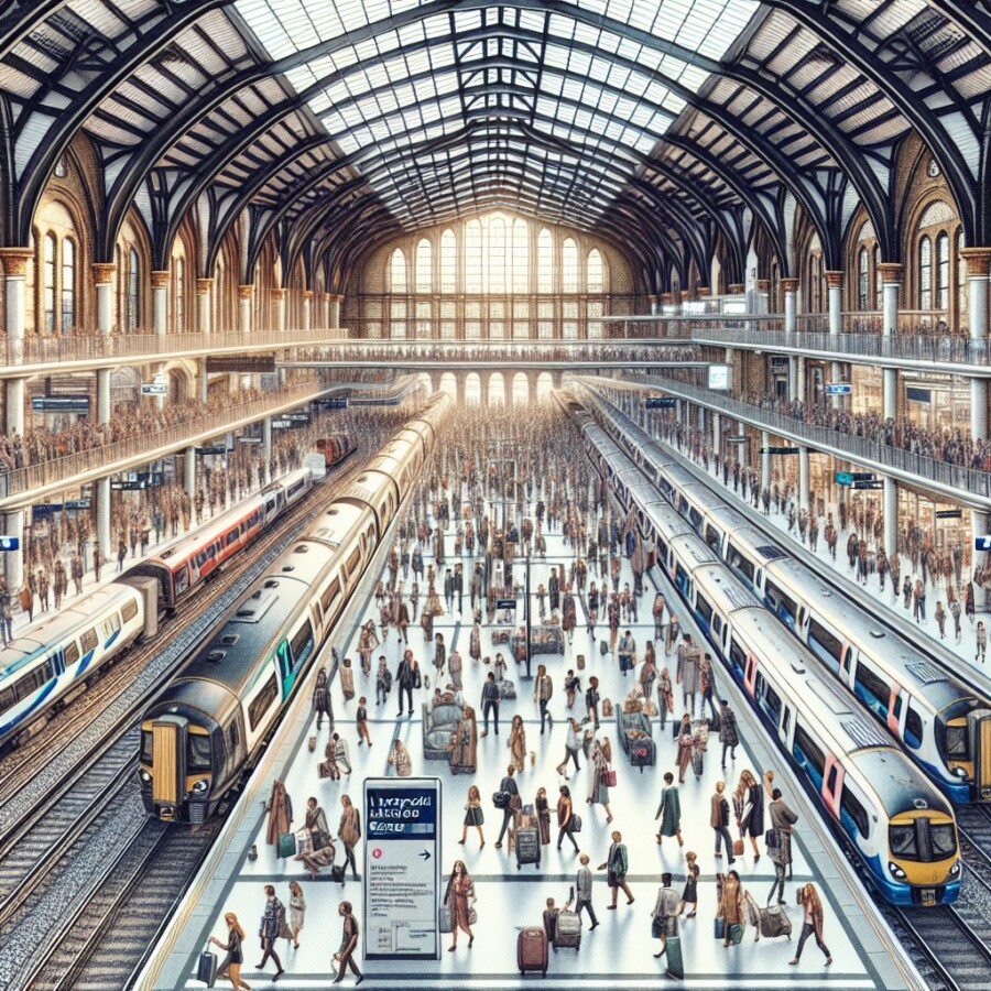 Liverpool Street station surpasses Waterloo as the busiest station in Britain, thanks to the opening of the Elizabeth line and changing travel patterns.