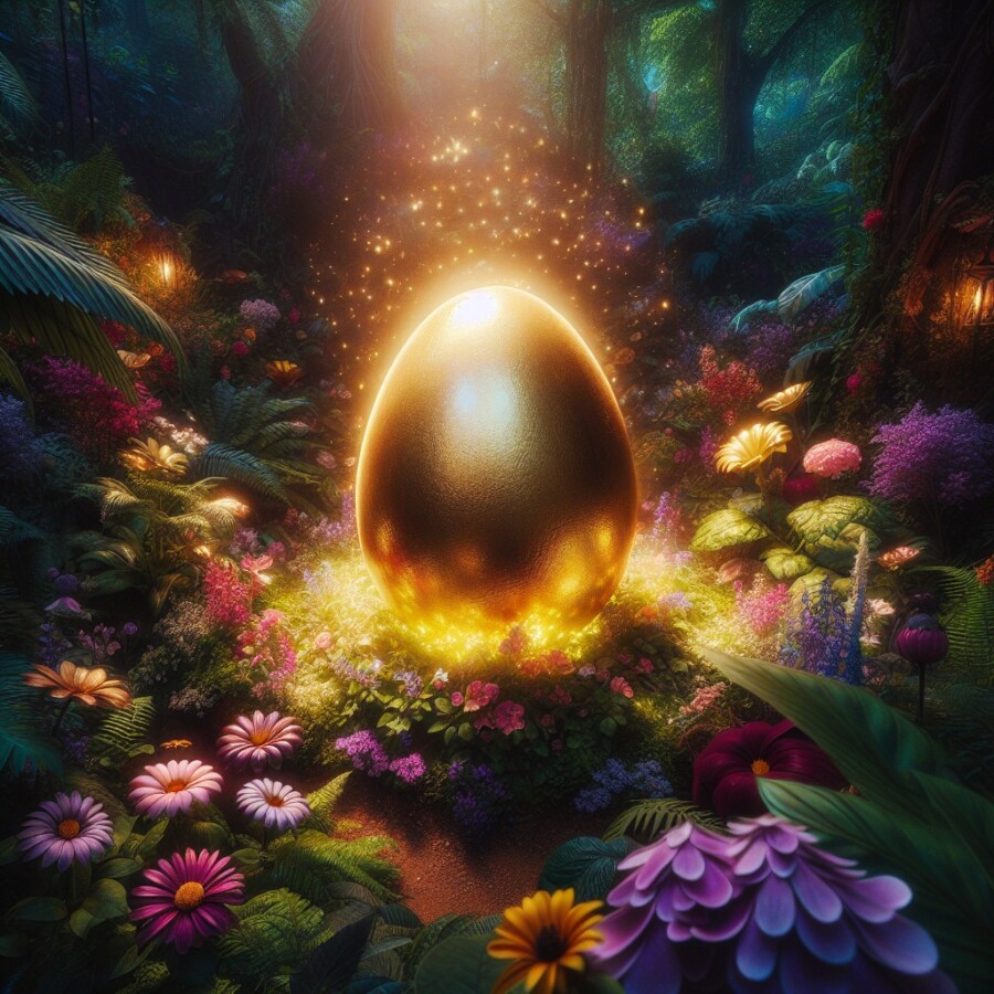 The Golden Egg Hunt in Fantasia turns into a heartwarming display of unity and selflessness.