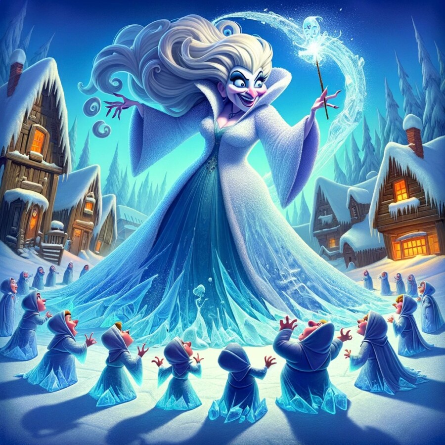 ESL Short Stories For Kids The Snow Queen s Spell