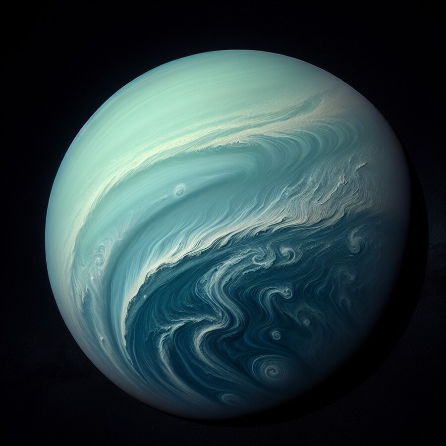 New research reveals that the true colors of Neptune and Uranus are actually similar shades of greenish blue, contrary to previous understanding.