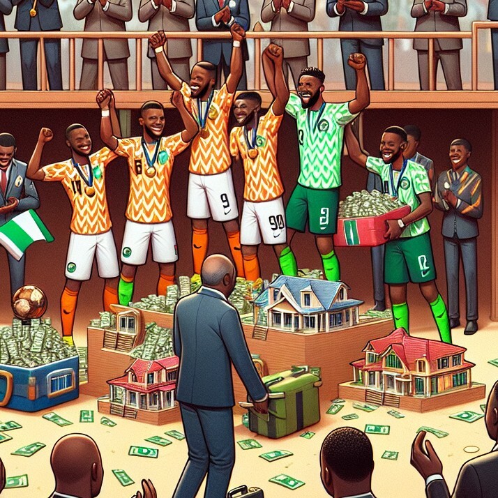 Ivory Coast and Nigeria's footballers are being rewarded with cash, villas, and honors after the Africa Cup of Nations final, signaling positive change in the treatment of players and potentially more World Cup spots for African teams.