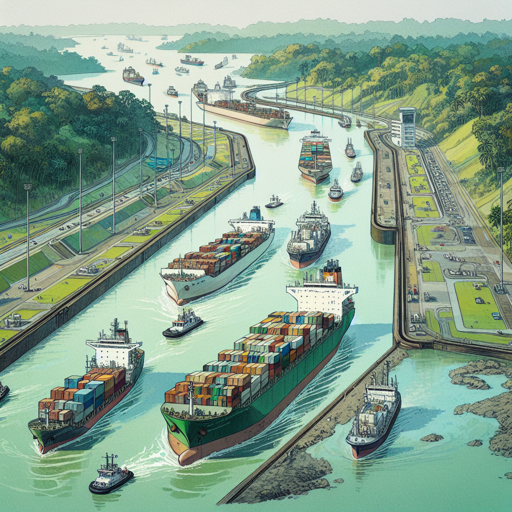 The Panama Canal is facing a critical water shortage, leading to reduced ship traffic and potential long-term implications for global trade.