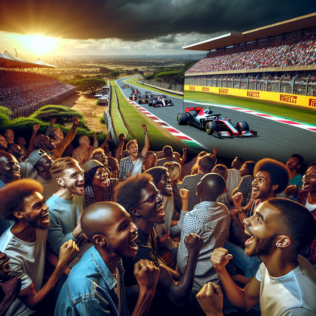 Africa's passionate Formula 1 fans are demanding a race on the continent, with Kenya hosting lively viewing parties and female fans taking on active roles in the sport.