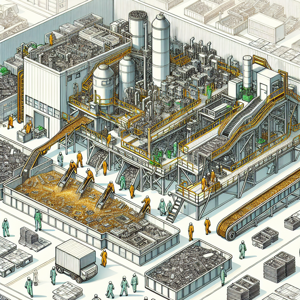 The Royal Mint innovatively transforms e-waste into gold, promoting sustainability while addressing a growing crisis.