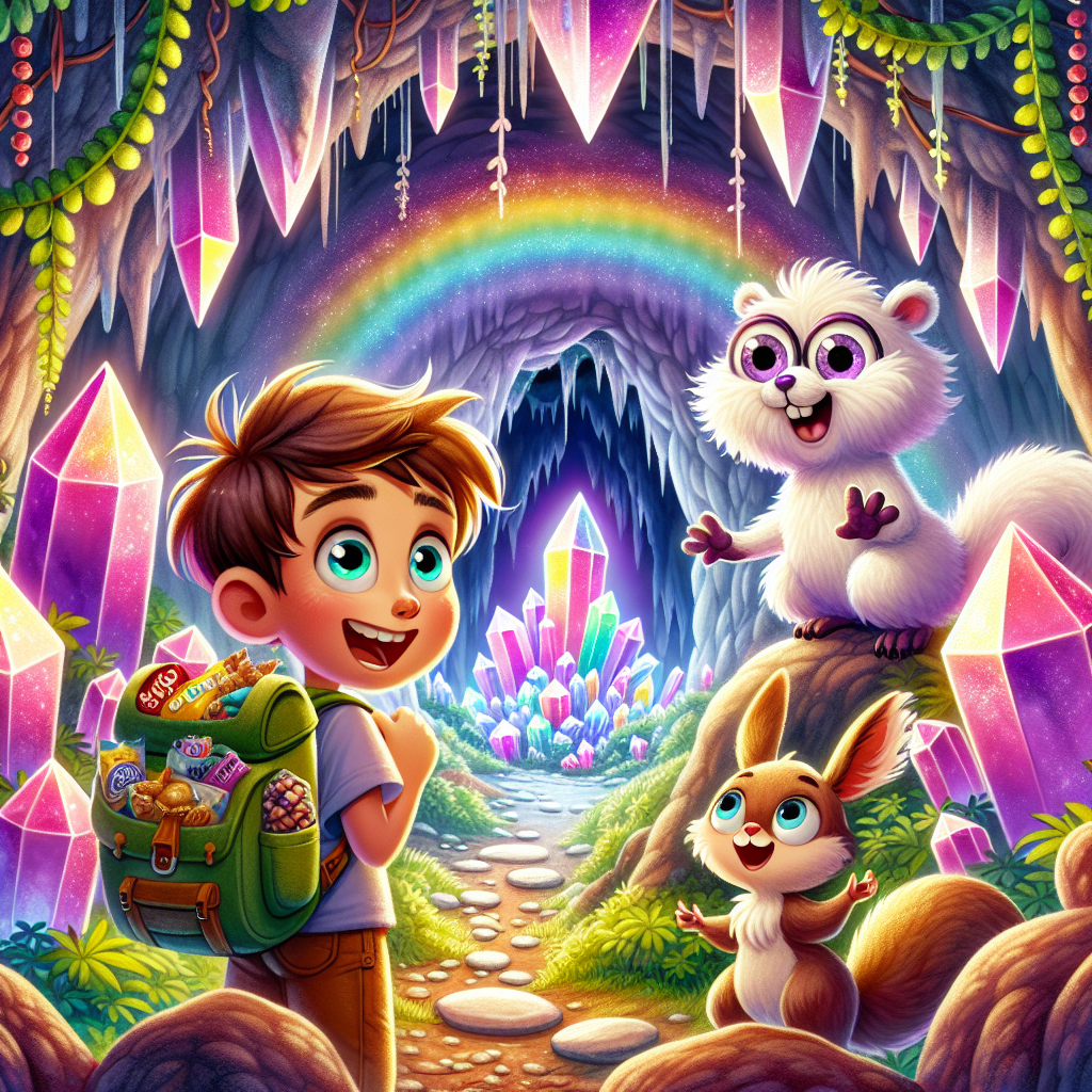 Oliver uncovers a magical map, leading him and a mischievous squirrel to unexpected adventures.