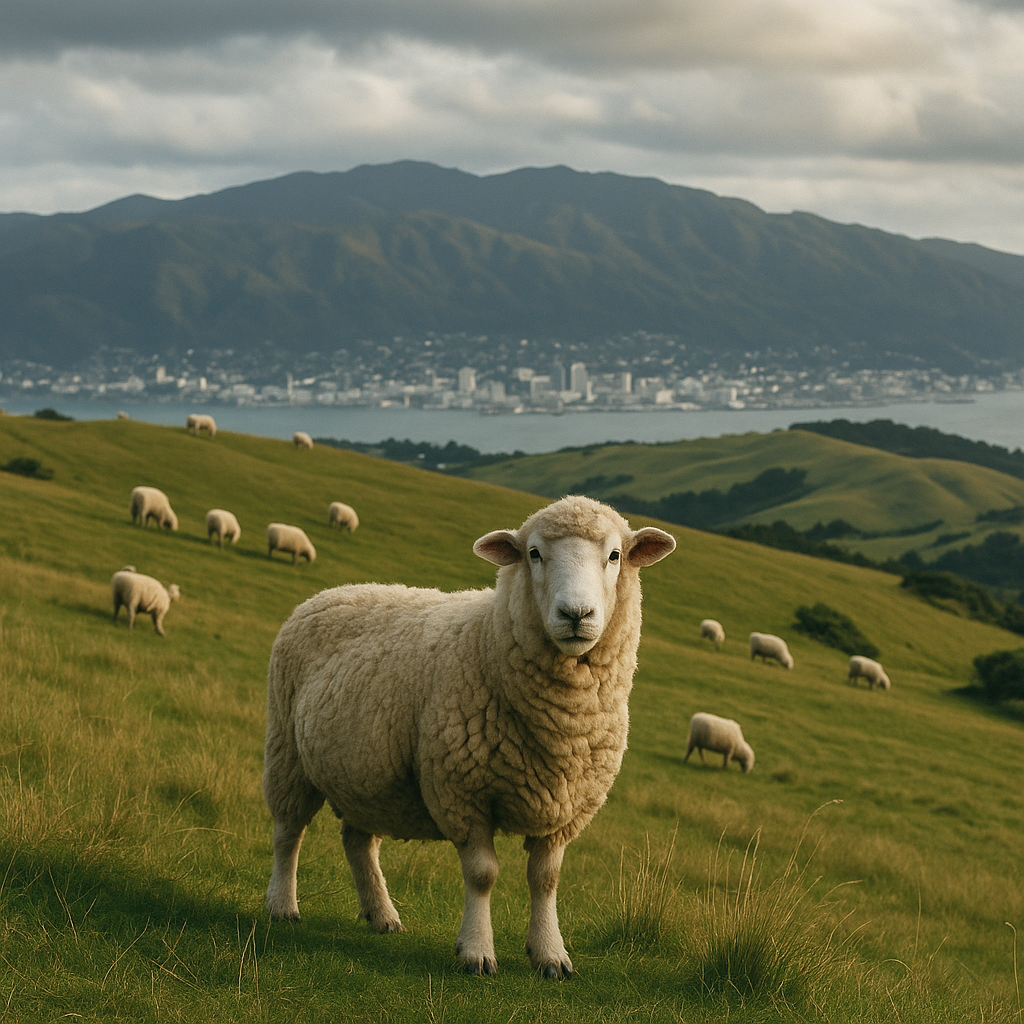 New Zealand's sheep population is declining, reflecting a shift towards dairy farming and carbon forestry.
