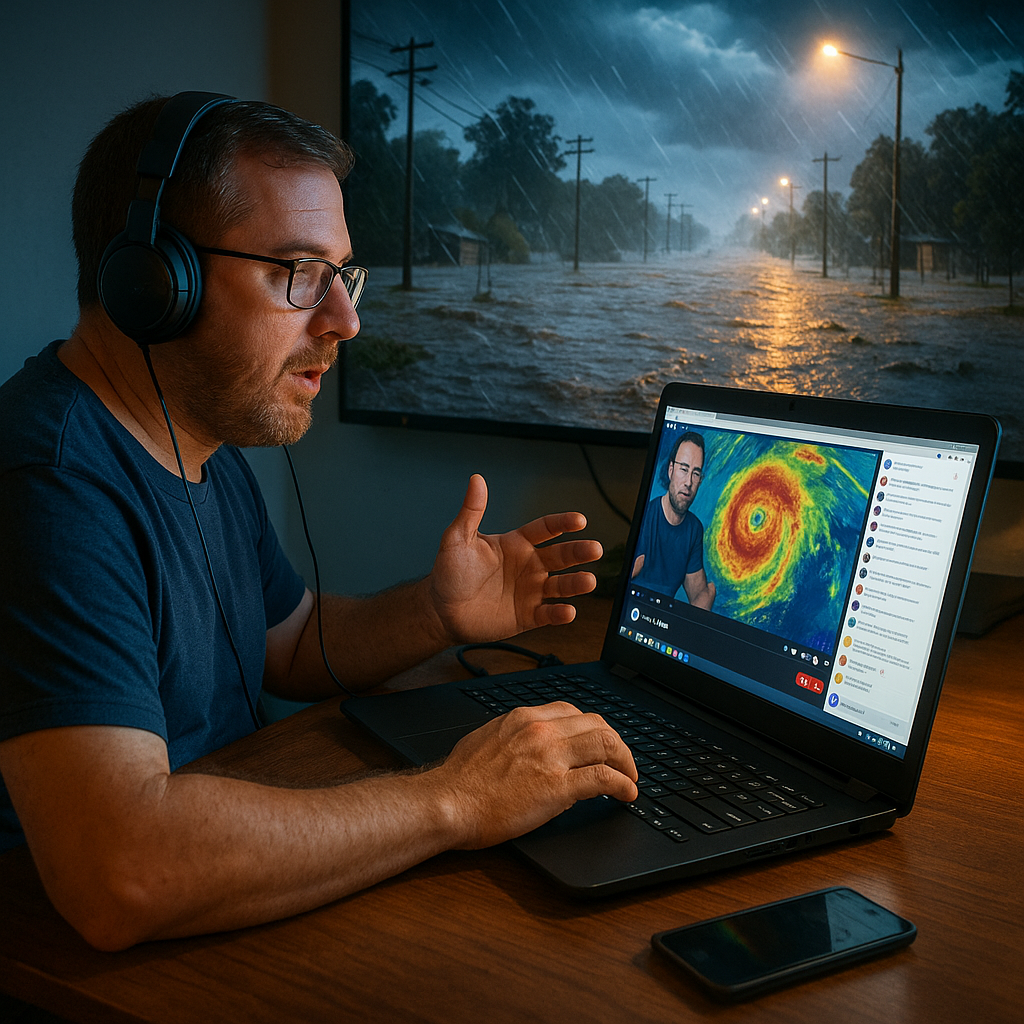 Weather influencers like Andrew Brown are reshaping how communities access timely and localized weather updates.