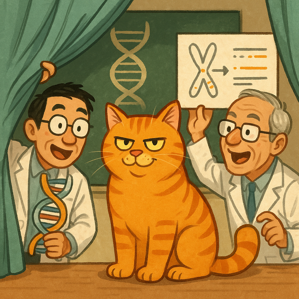 Scientists uncover the genetic basis for ginger cats' coloring, revealing links to health and temperament.
