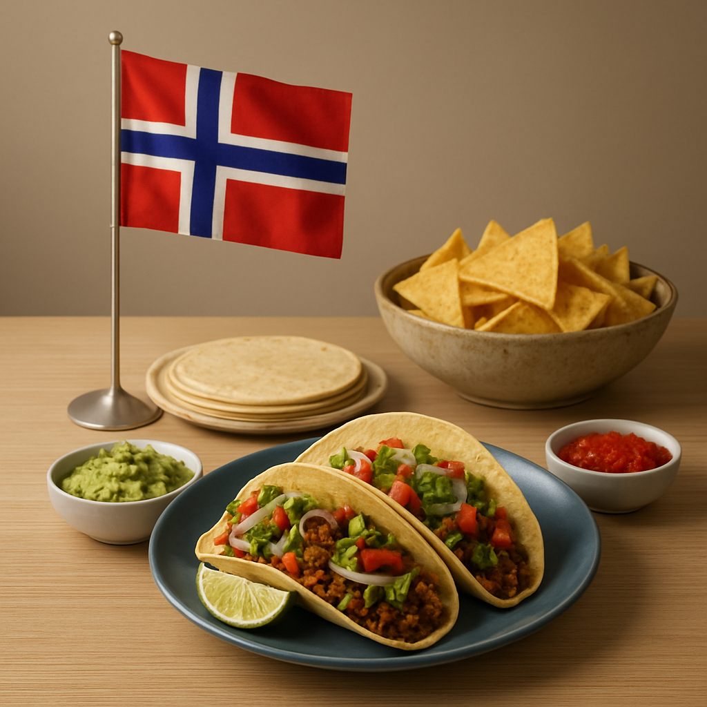 Taco Friday is a widespread tradition in Norway.