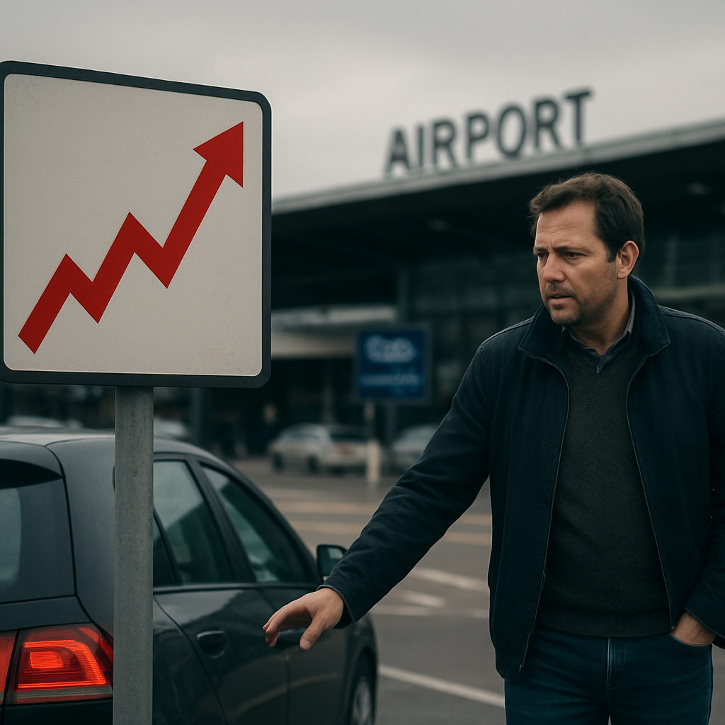 Drop-off costs at UK airports surge sharply.
