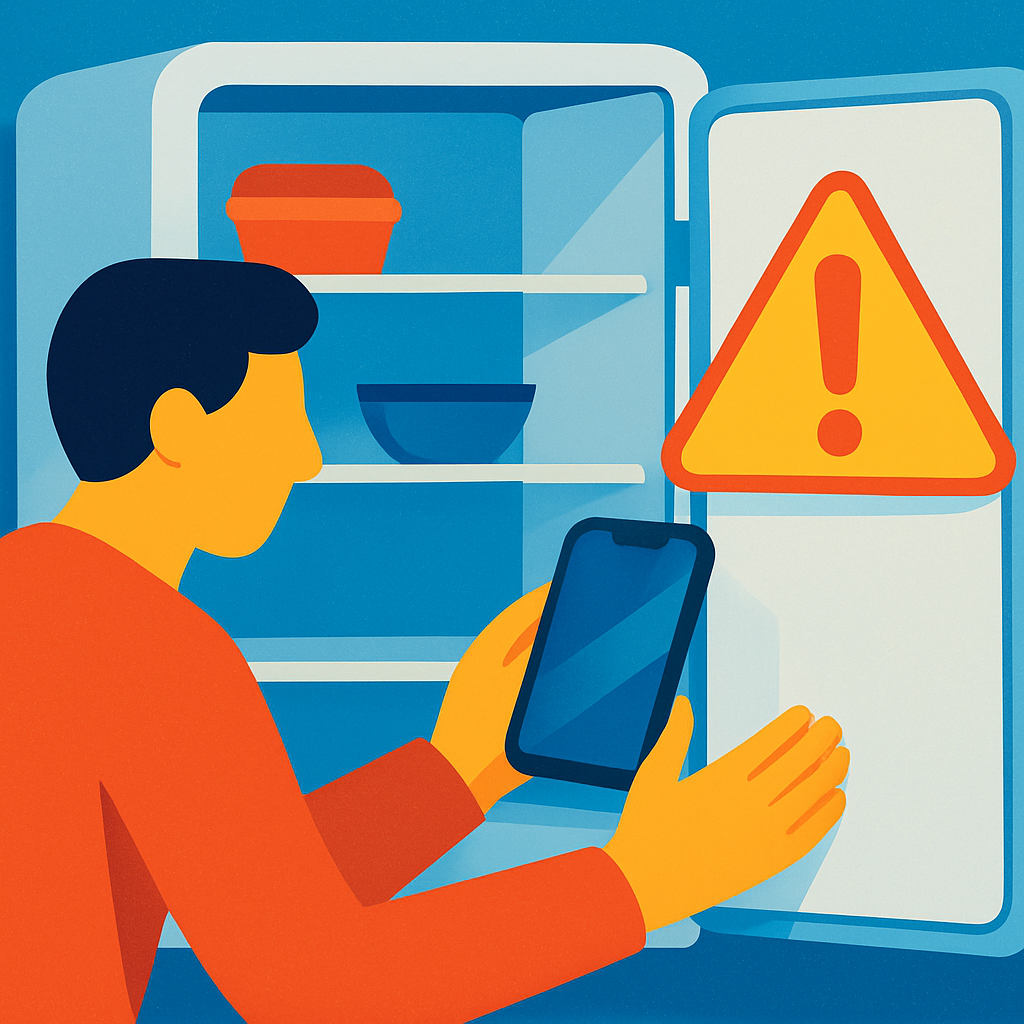 Using a fridge to cool phones can cause serious damage.