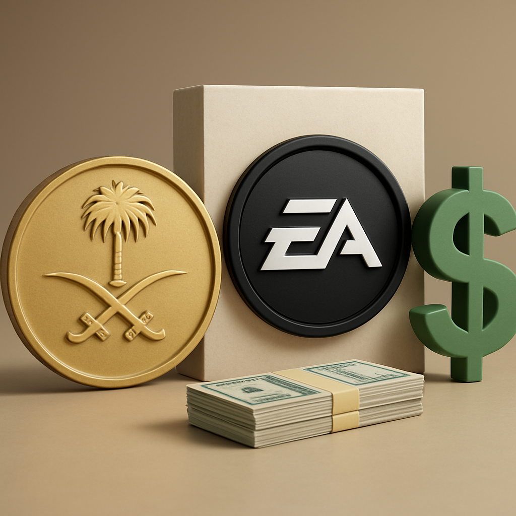 Saudi Arabia acquires EA for $55 billion, sparking content concerns.
